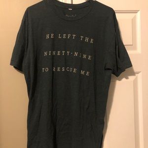 “He left than 99 to rescue me” shirt